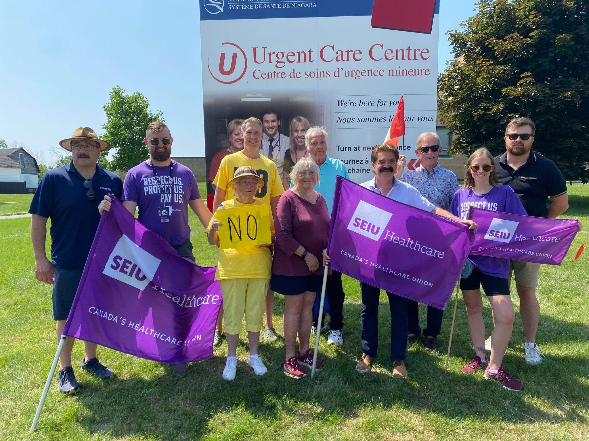 Residents rallying to keep the Urgent Care Centre open
