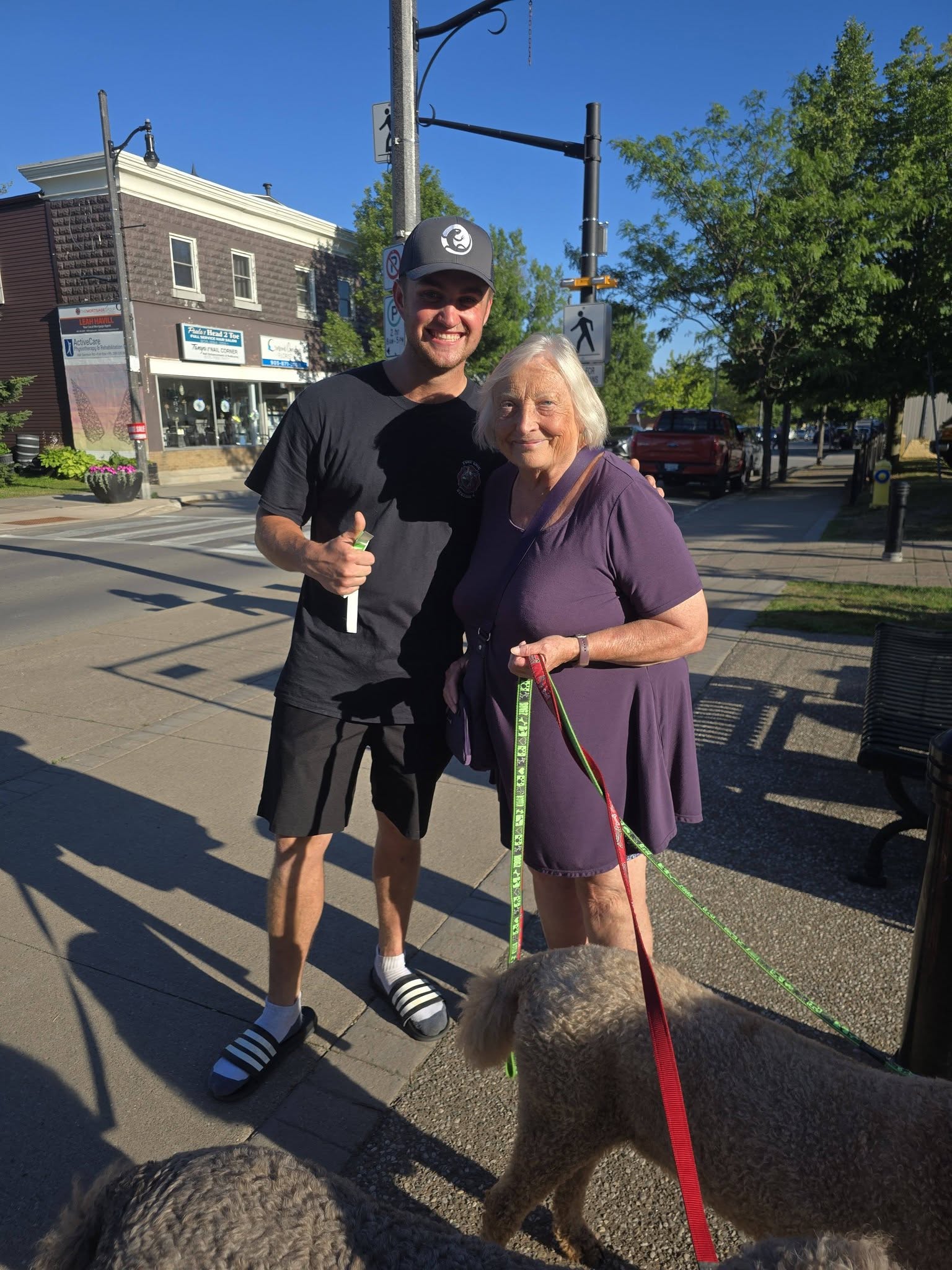 Joan Christensen out in Ridgeway