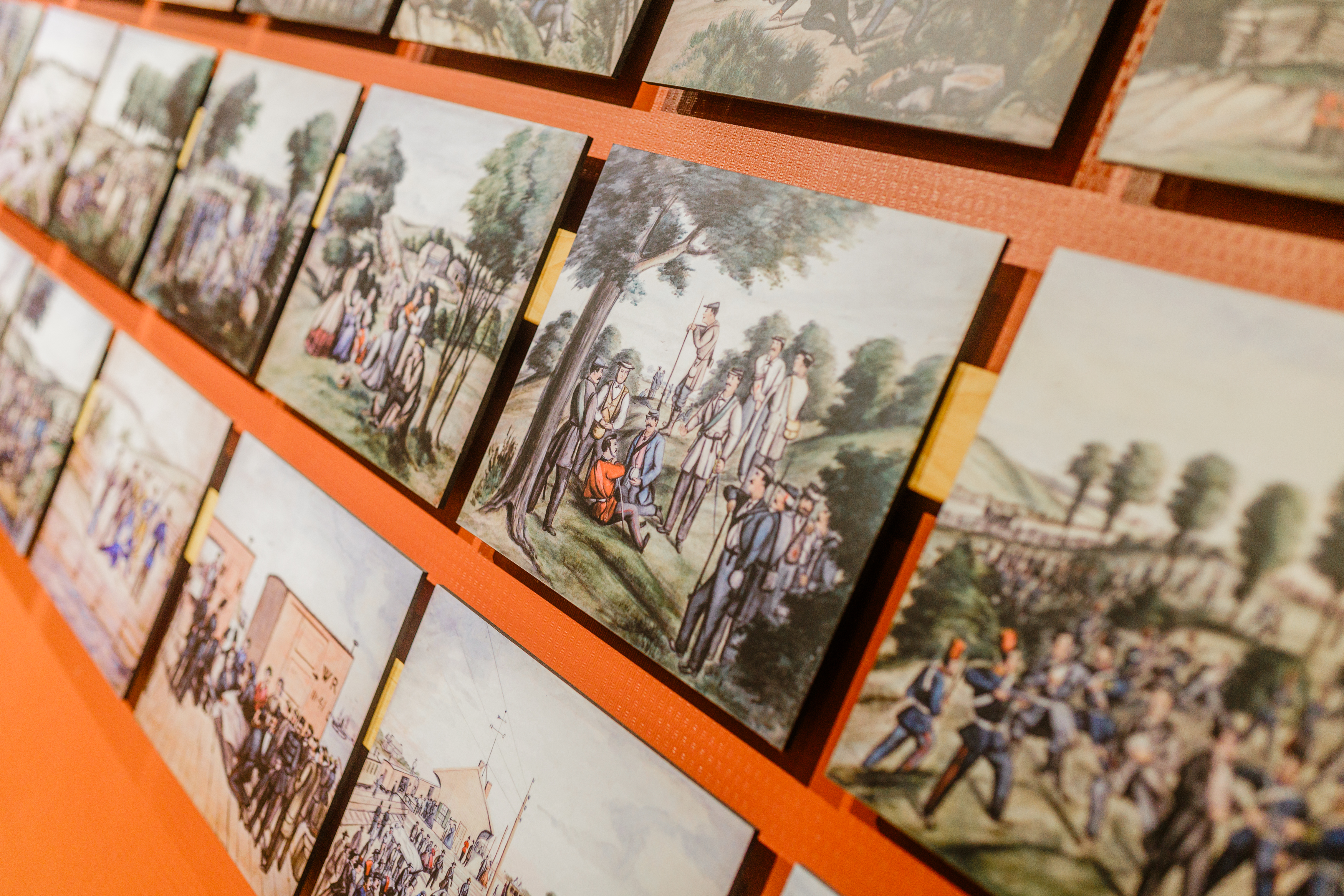 An exhibit at the Fort Erie Museum